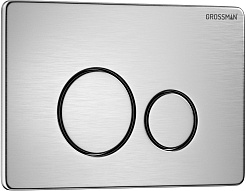 Grossman Инсталляция для подвесного унитаза Style 97.05.12M с клавишей смыва хром сатинированный – фотография-10